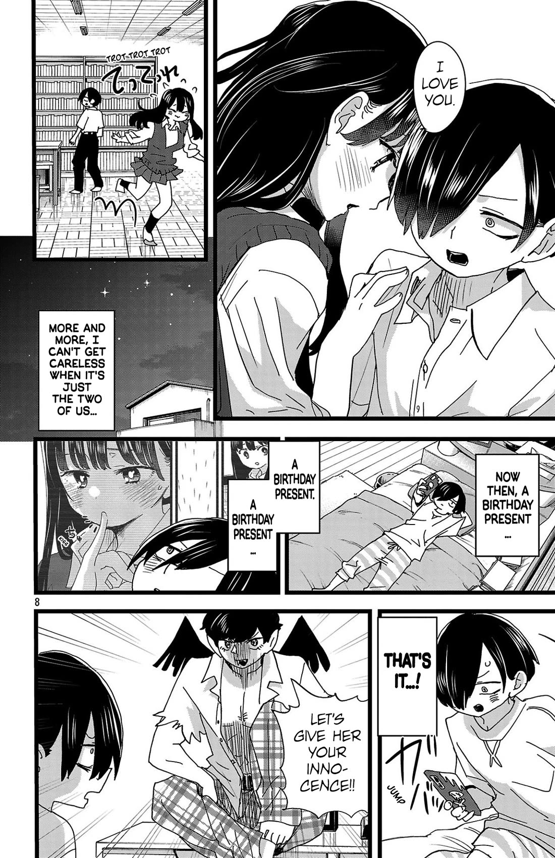 Boku no Kokoro no Yabai Yatsu chapter 143 page 9