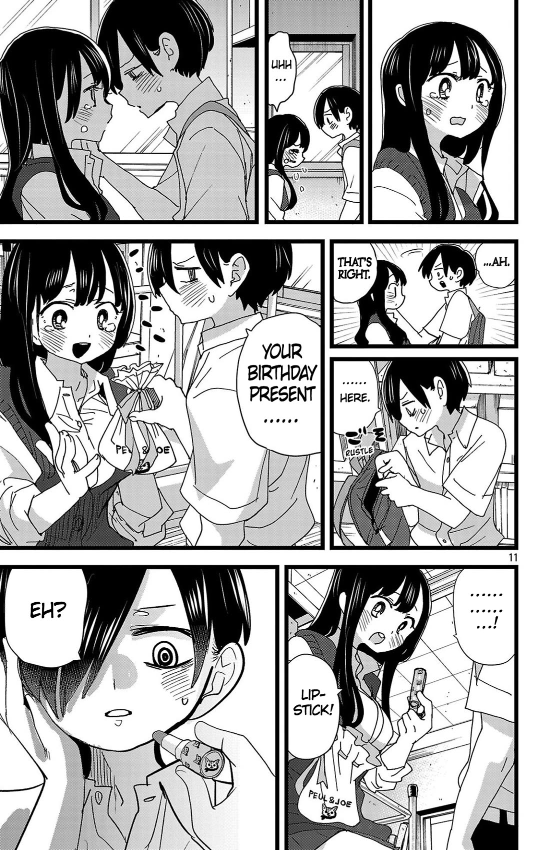 Boku no Kokoro no Yabai Yatsu chapter 144 page 12