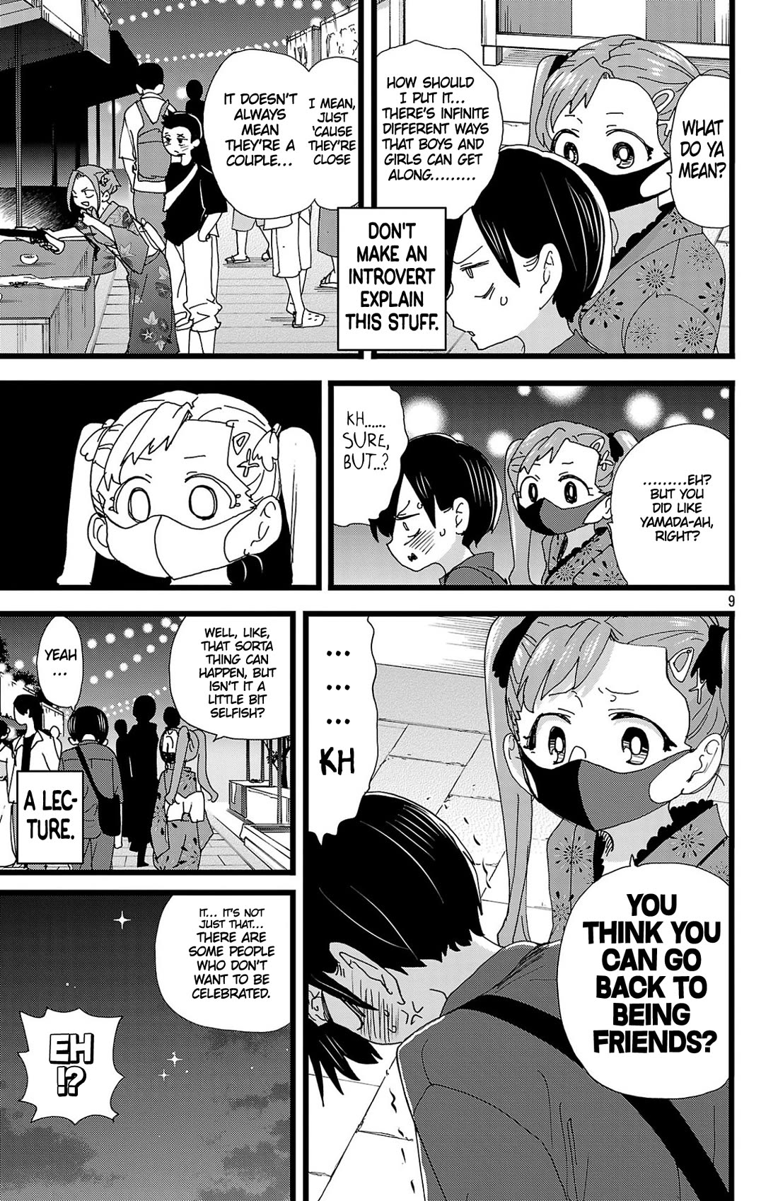 Boku no Kokoro no Yabai Yatsu chapter 146 page 10