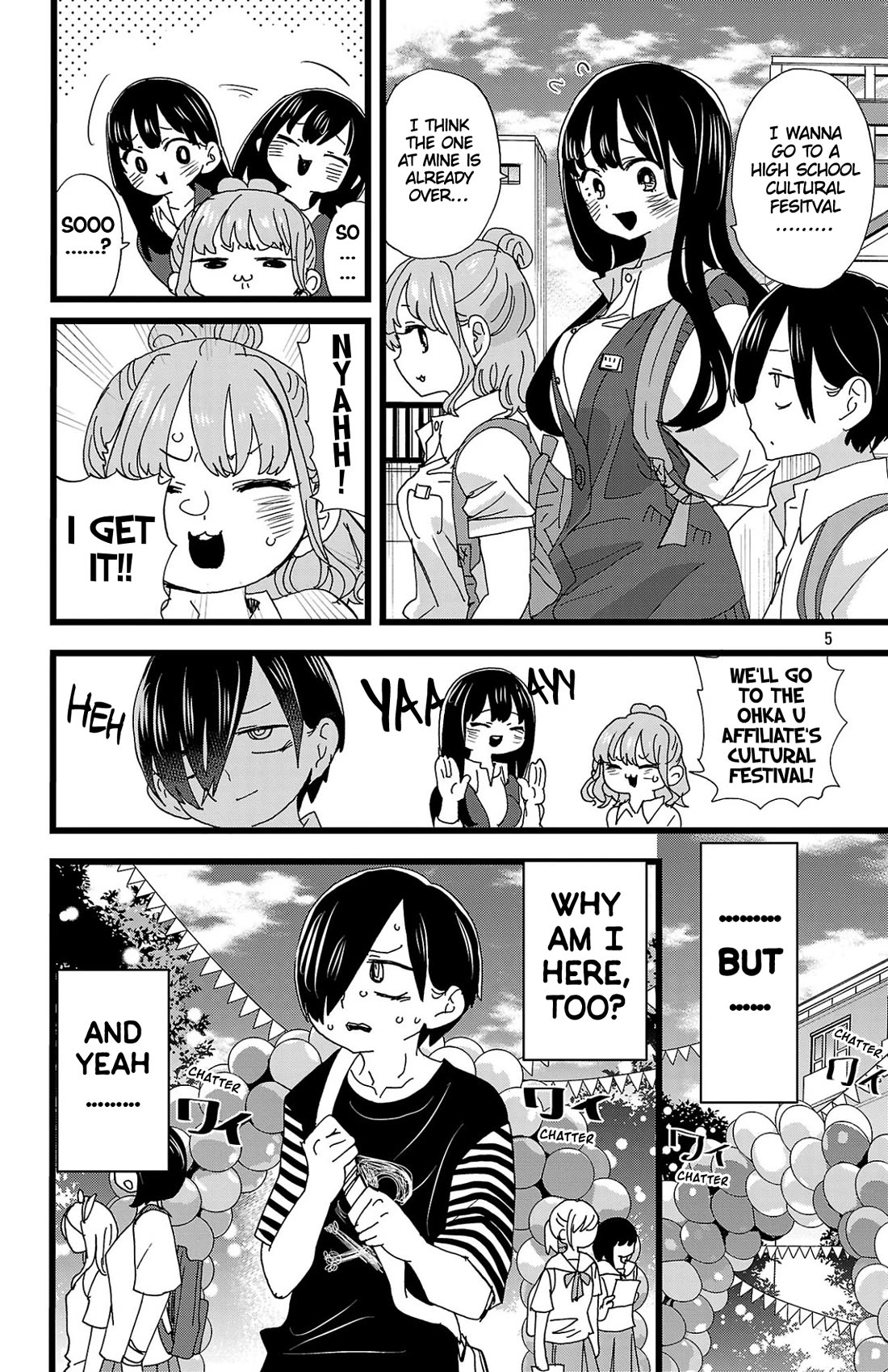Boku no Kokoro no Yabai Yatsu chapter 150 page 6