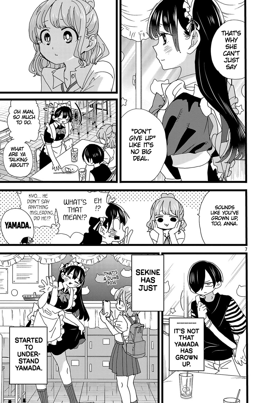 Boku no Kokoro no Yabai Yatsu chapter 151 page 8