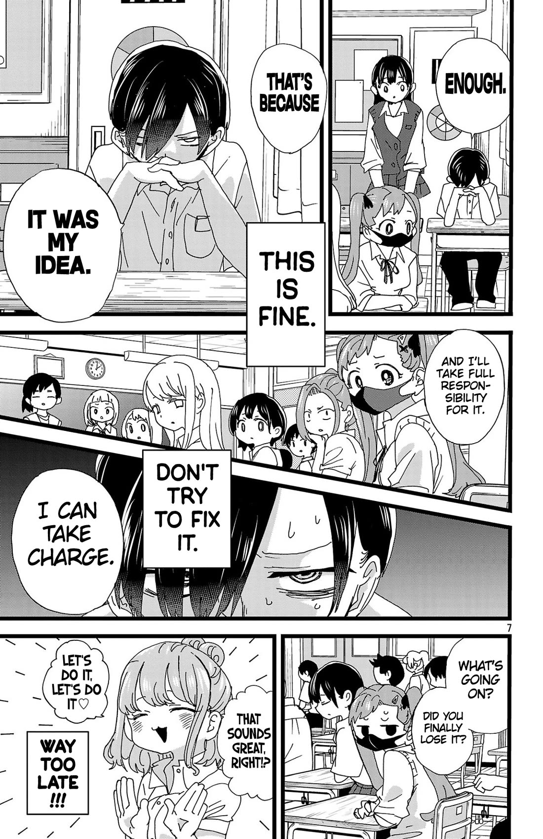 Boku no Kokoro no Yabai Yatsu chapter 152 page 8