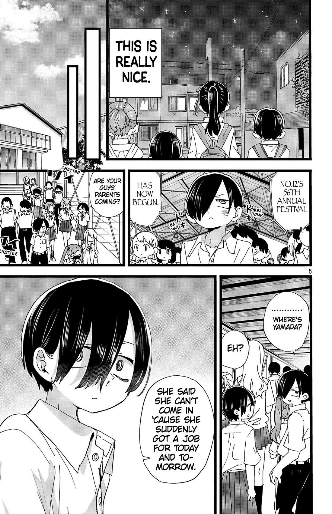 Boku no Kokoro no Yabai Yatsu chapter 153 page 6