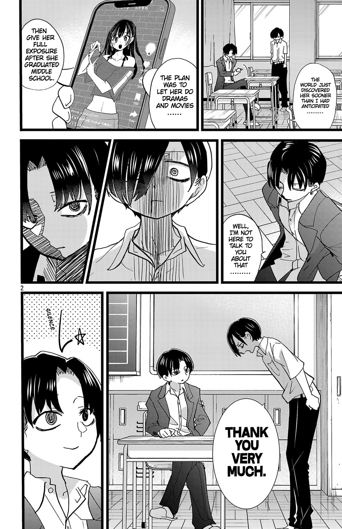 Boku no Kokoro no Yabai Yatsu chapter 154 page 3