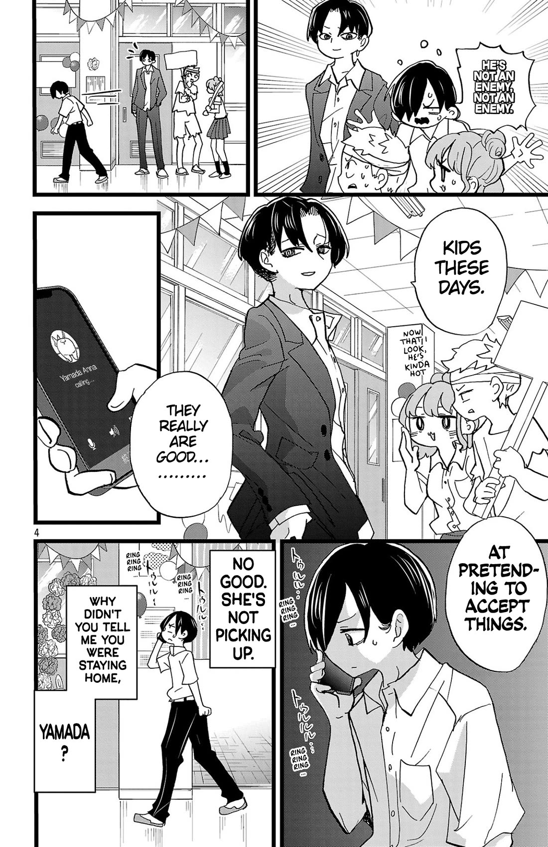 Boku no Kokoro no Yabai Yatsu chapter 154 page 5