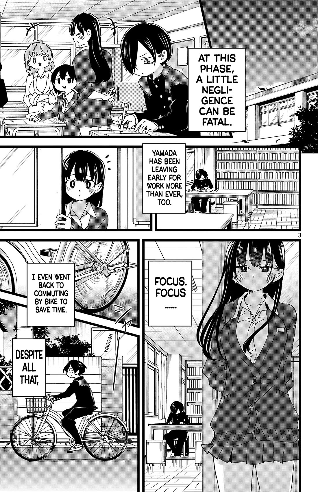 Boku no Kokoro no Yabai Yatsu chapter 155 page 4