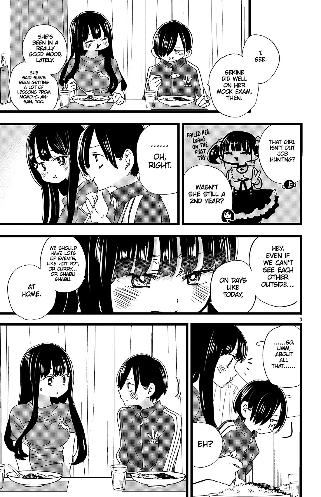 Boku no Kokoro no Yabai Yatsu chapter 156 page 6