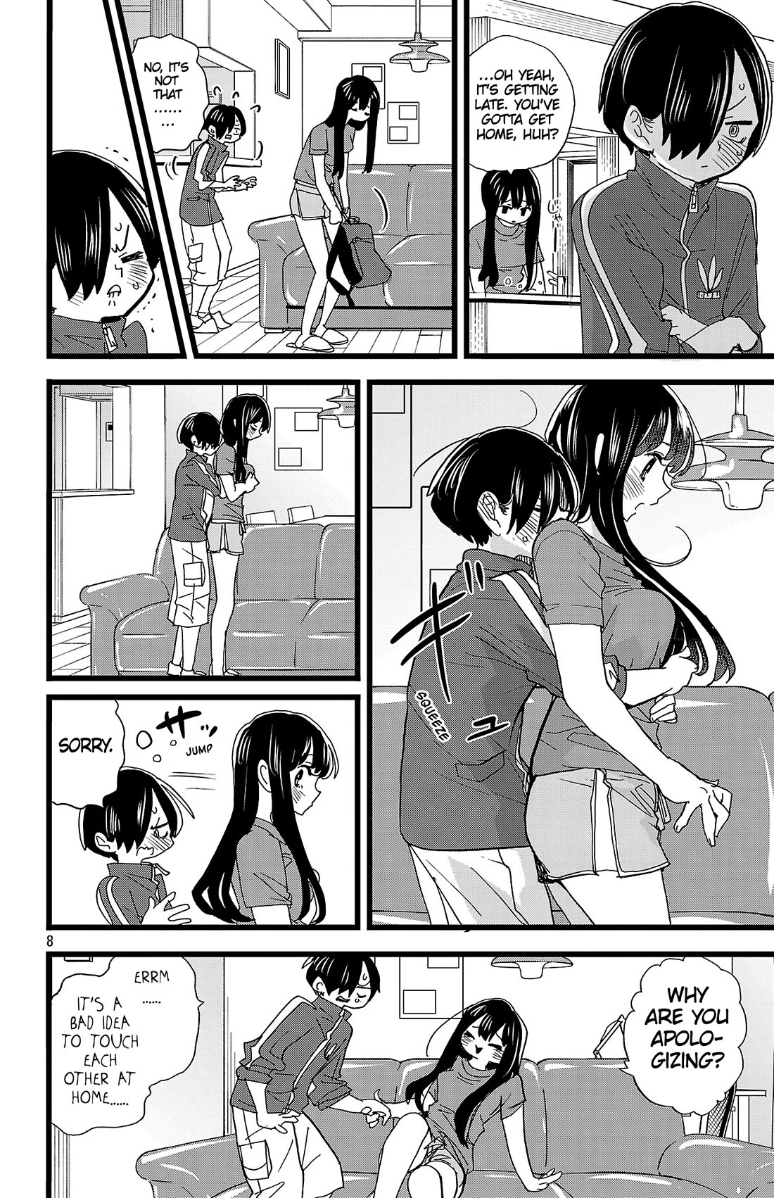 Boku no Kokoro no Yabai Yatsu chapter 156 page 9