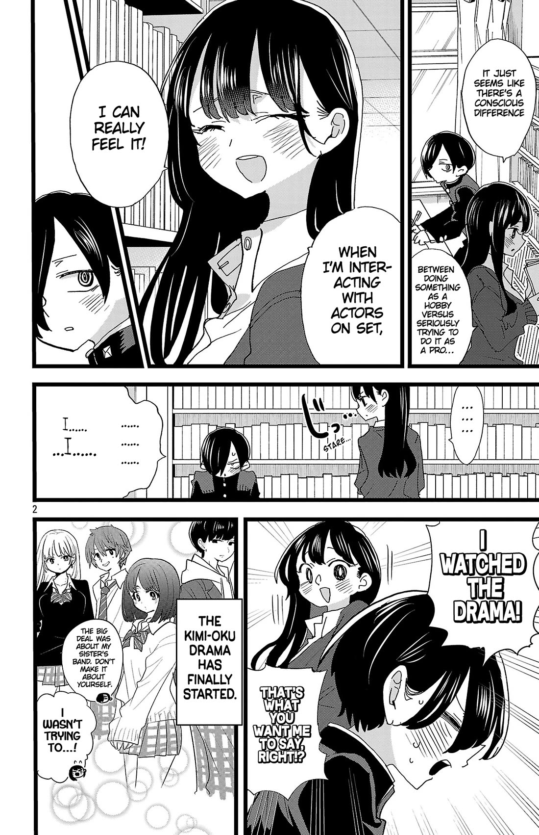 Boku no Kokoro no Yabai Yatsu chapter 159 page 3