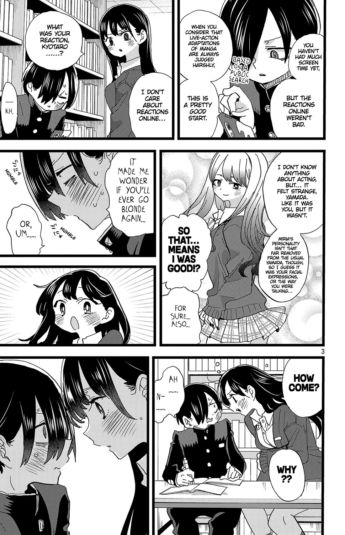 Boku no Kokoro no Yabai Yatsu chapter 159 page 4