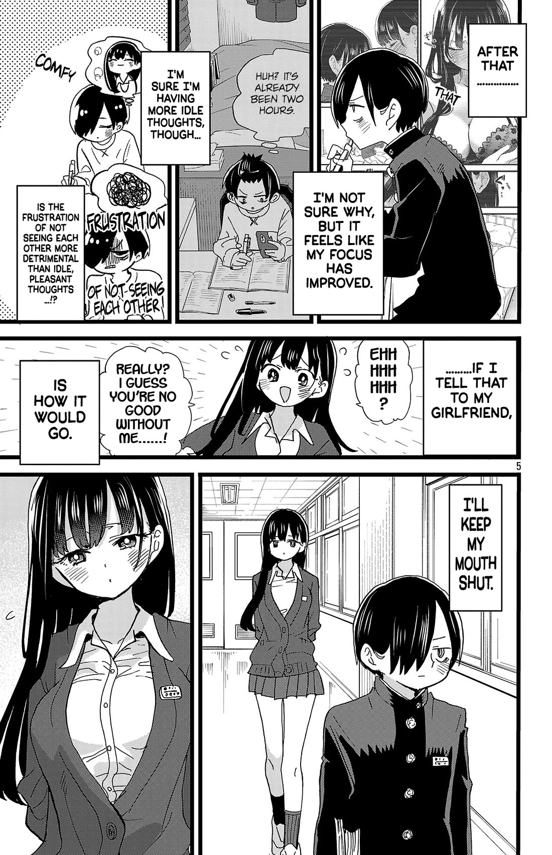 Boku no Kokoro no Yabai Yatsu chapter 159 page 6