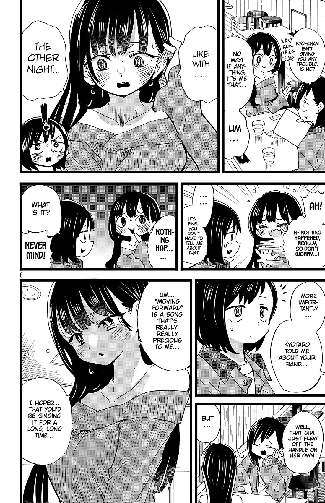 Boku no Kokoro no Yabai Yatsu chapter 159 page 9