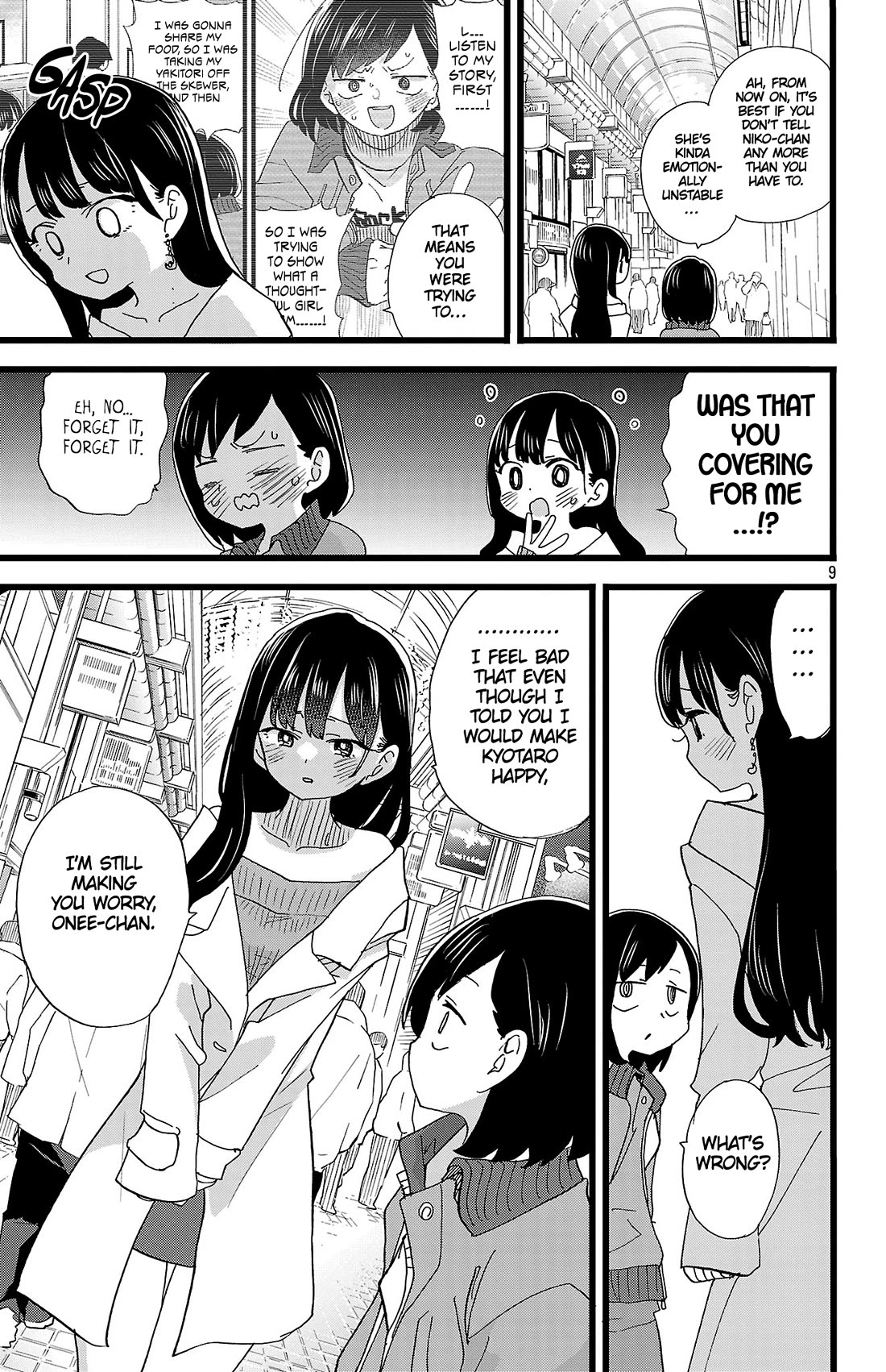 Boku no Kokoro no Yabai Yatsu chapter 160 page 10