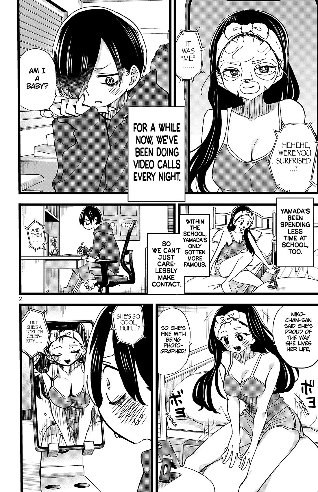 Boku no Kokoro no Yabai Yatsu chapter 161 page 3