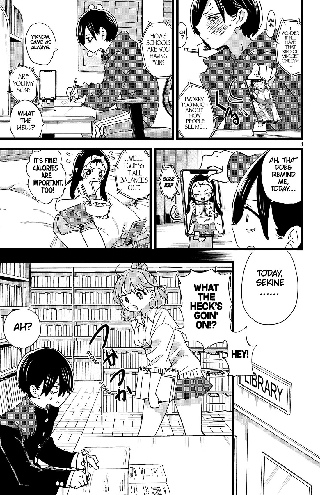 Boku no Kokoro no Yabai Yatsu chapter 161 page 4