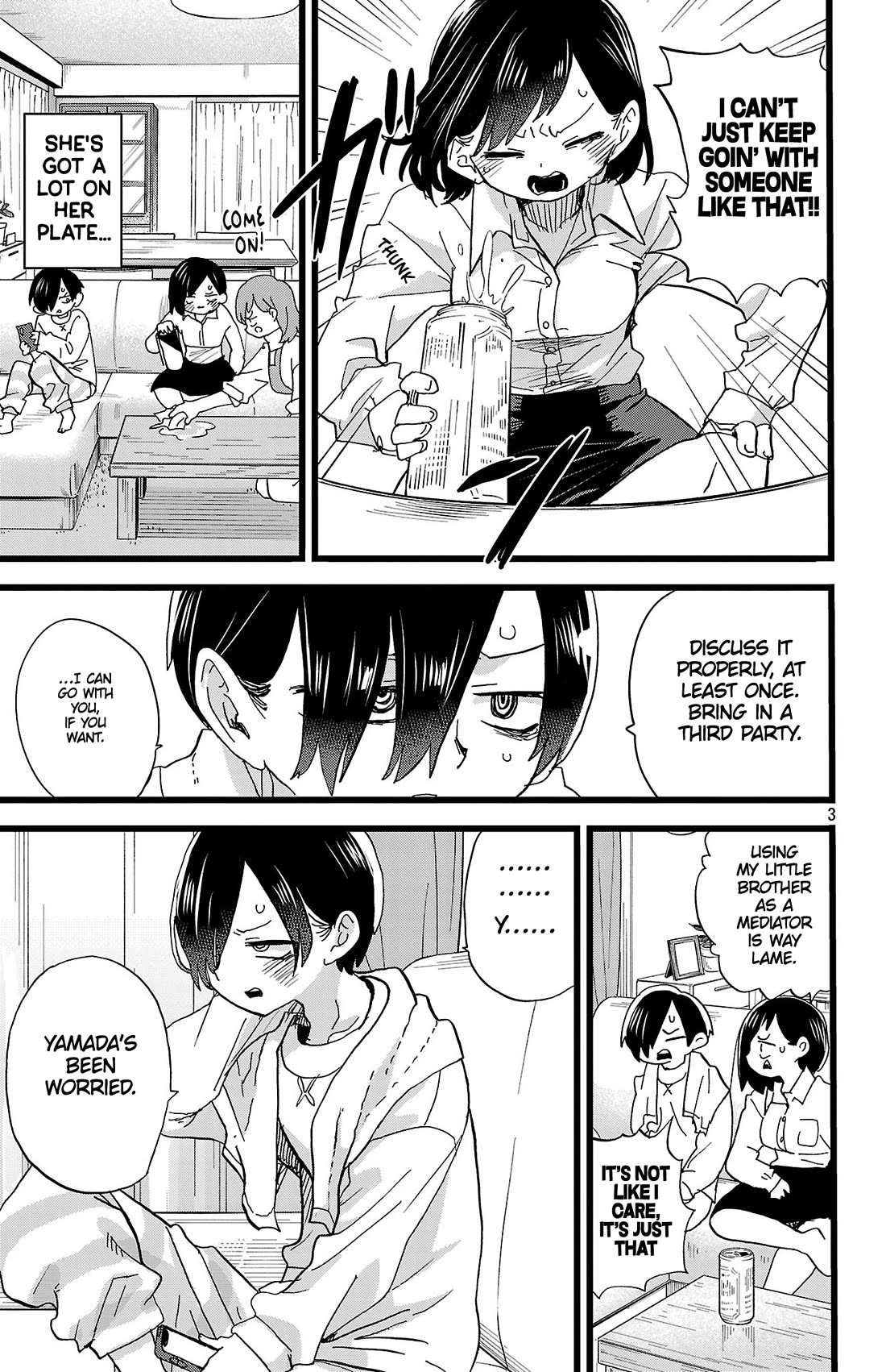 Boku no Kokoro no Yabai Yatsu chapter 162 page 4