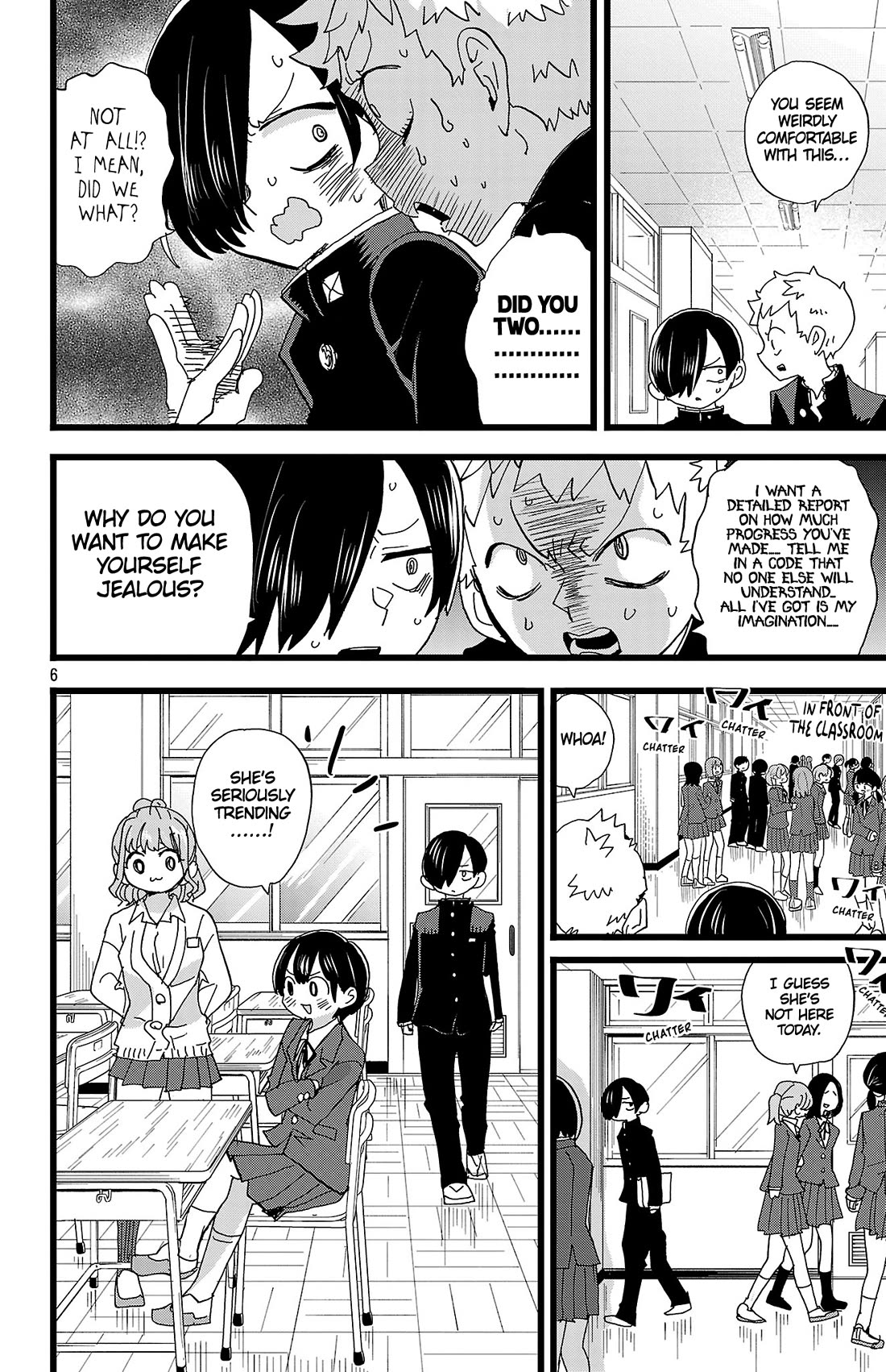 Boku no Kokoro no Yabai Yatsu chapter 162 page 7