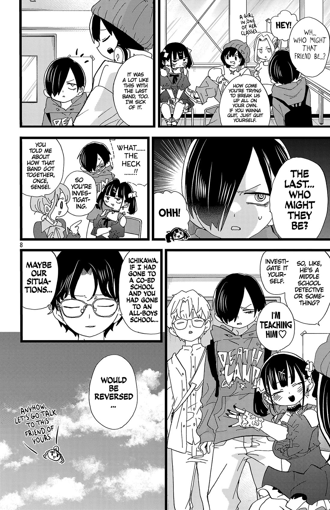 Boku no Kokoro no Yabai Yatsu chapter 164 page 9