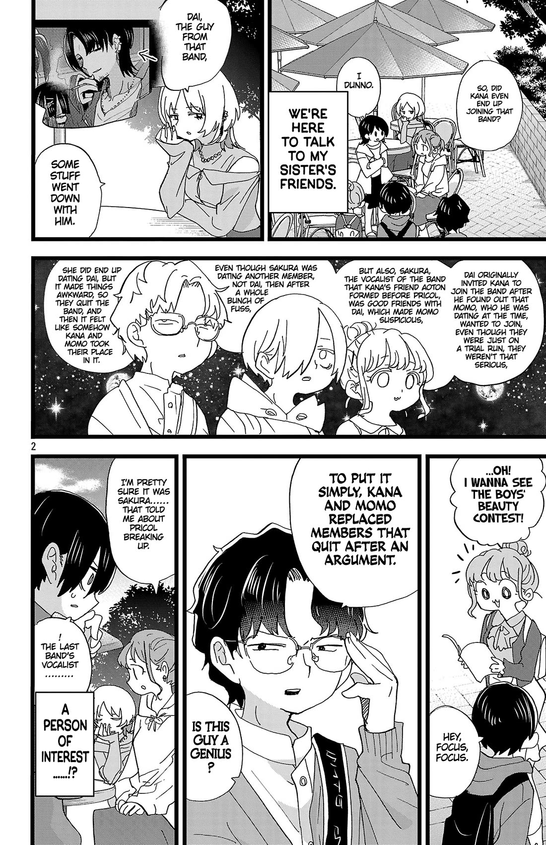 Boku no Kokoro no Yabai Yatsu chapter 165 page 3