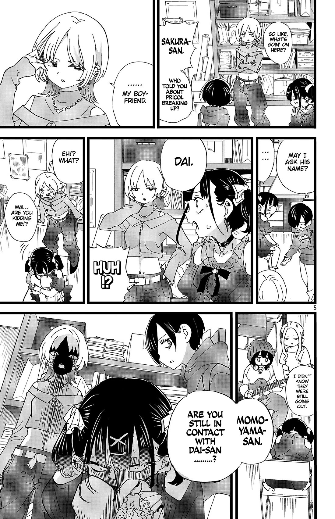 Boku no Kokoro no Yabai Yatsu chapter 165 page 6