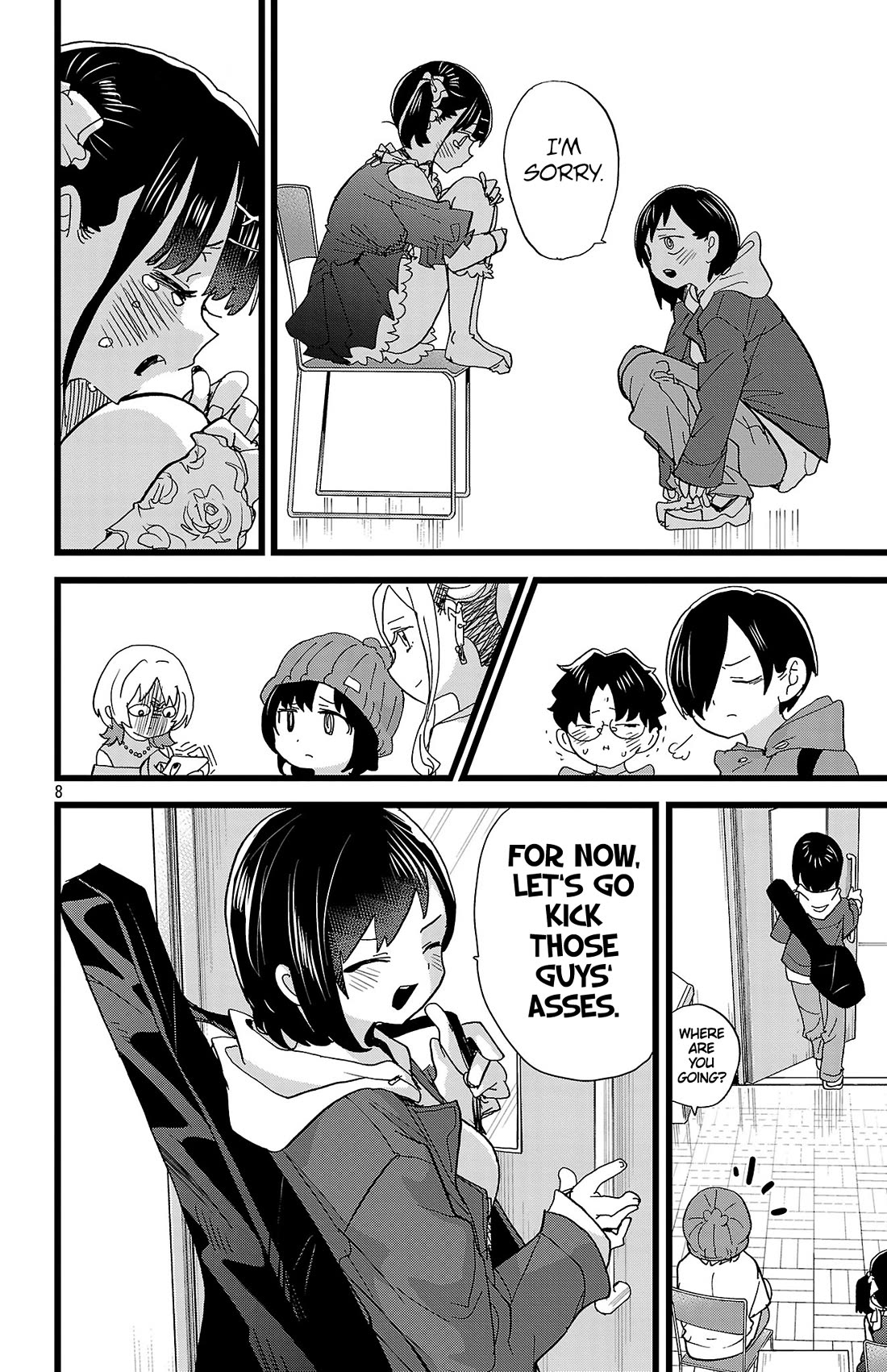 Boku no Kokoro no Yabai Yatsu chapter 165 page 9