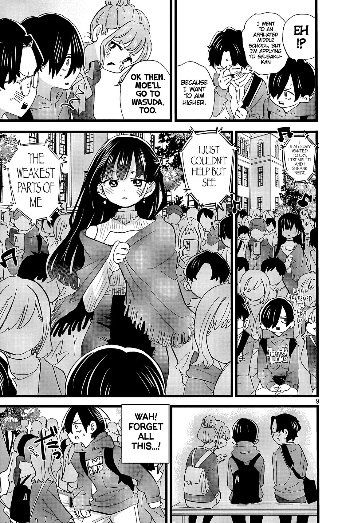 Boku no Kokoro no Yabai Yatsu chapter 166 page 10