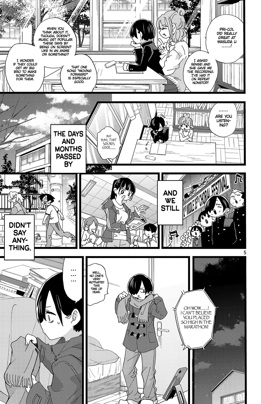 Boku no Kokoro no Yabai Yatsu chapter 167 page 6