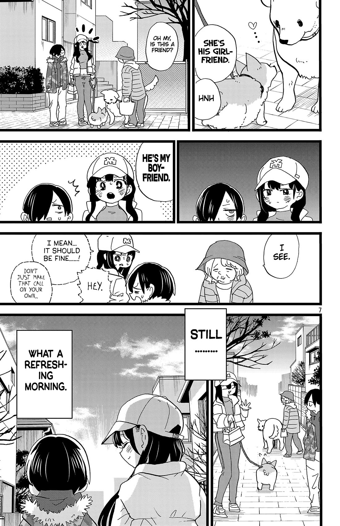 Boku no Kokoro no Yabai Yatsu chapter 170 page 7