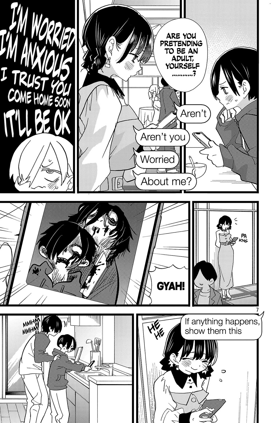 Boku no Kokoro no Yabai Yatsu chapter 171 page 8