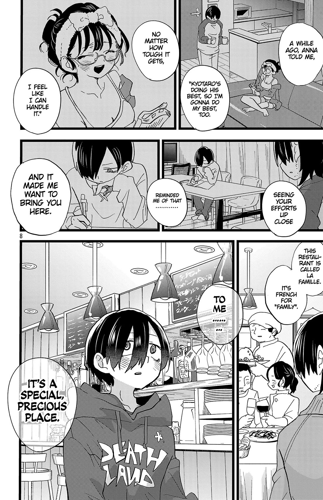 Boku no Kokoro no Yabai Yatsu chapter 172 page 9