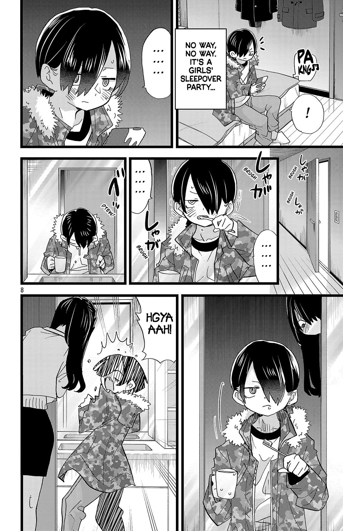 Boku no Kokoro no Yabai Yatsu chapter 173 page 9