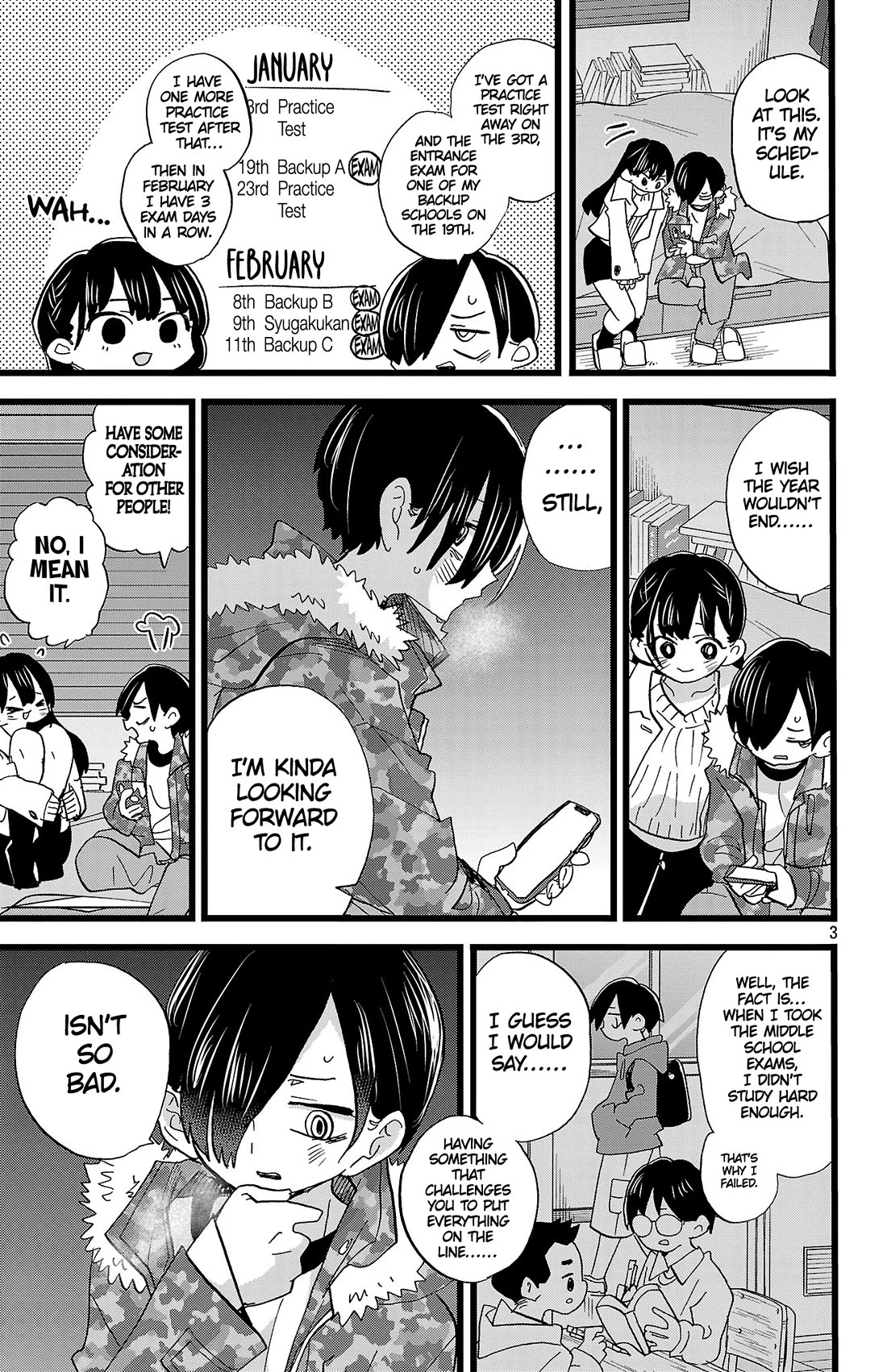 Boku no Kokoro no Yabai Yatsu chapter 174 page 4