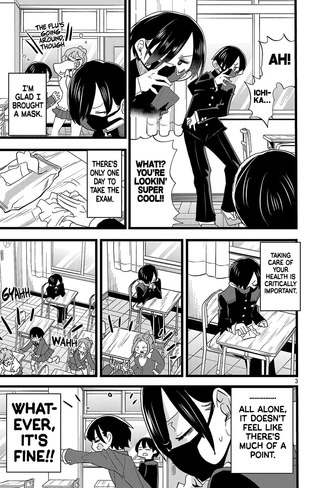 Boku no Kokoro no Yabai Yatsu chapter 177 page 4