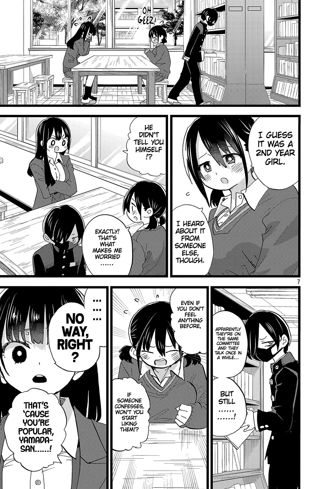 Boku no Kokoro no Yabai Yatsu chapter 177 page 8