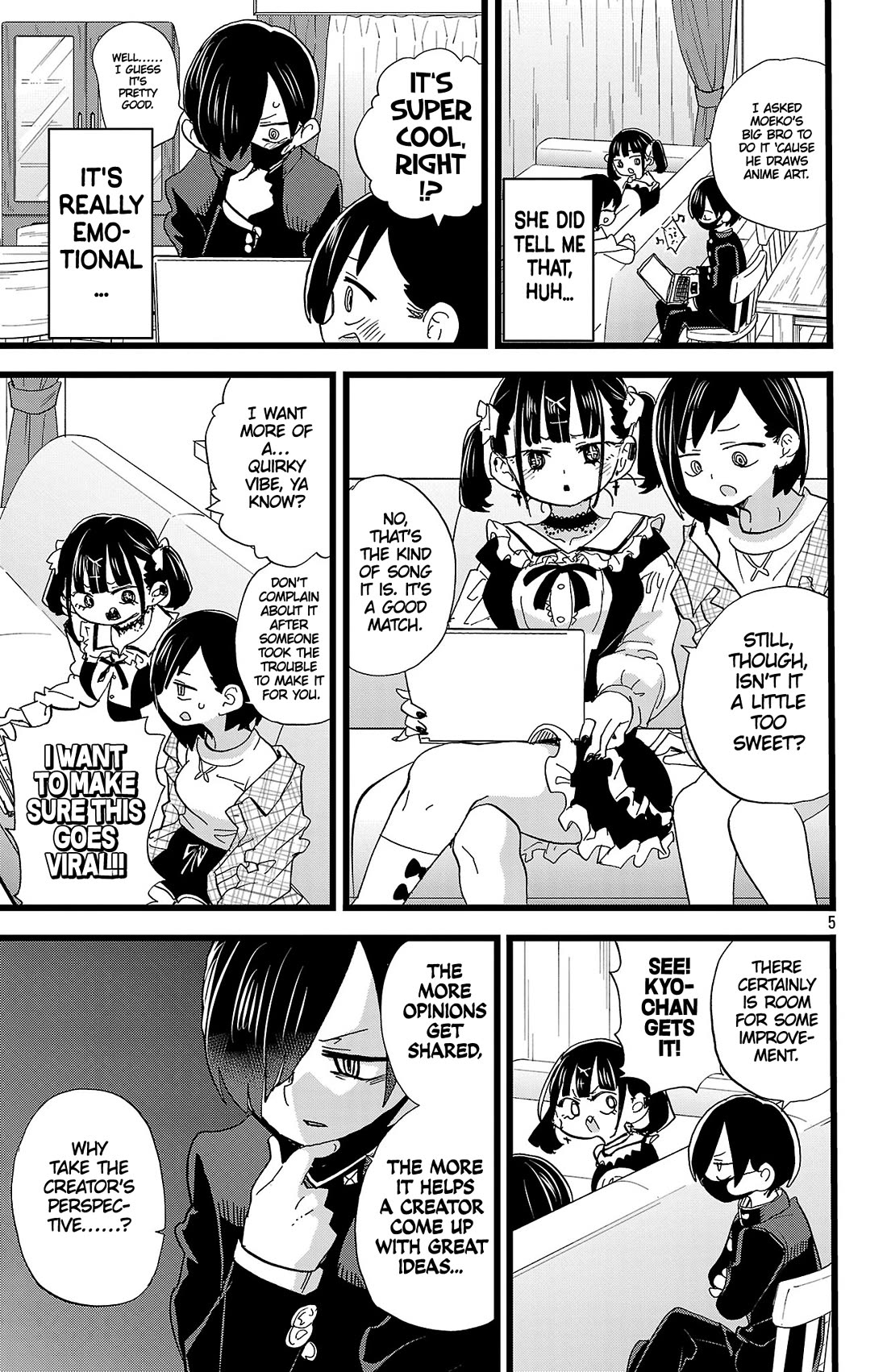 Boku no Kokoro no Yabai Yatsu chapter 178 page 6