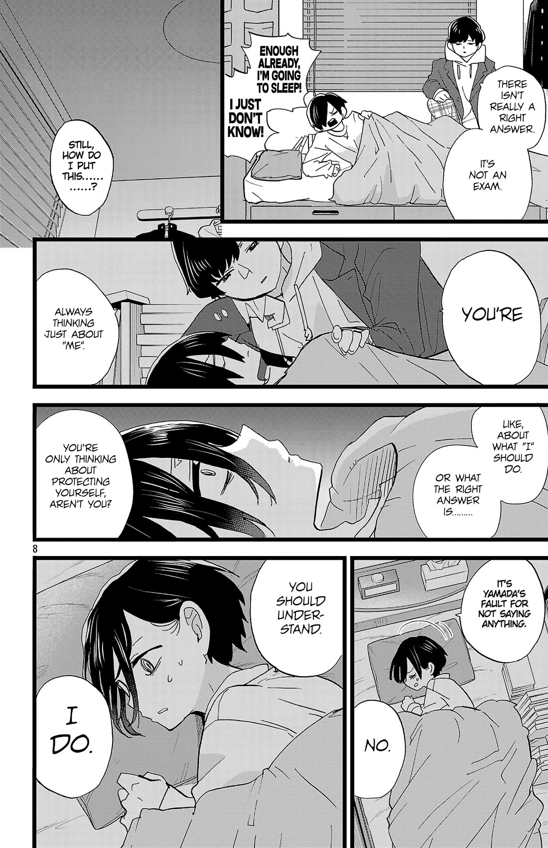 Boku no Kokoro no Yabai Yatsu chapter 181 page 9