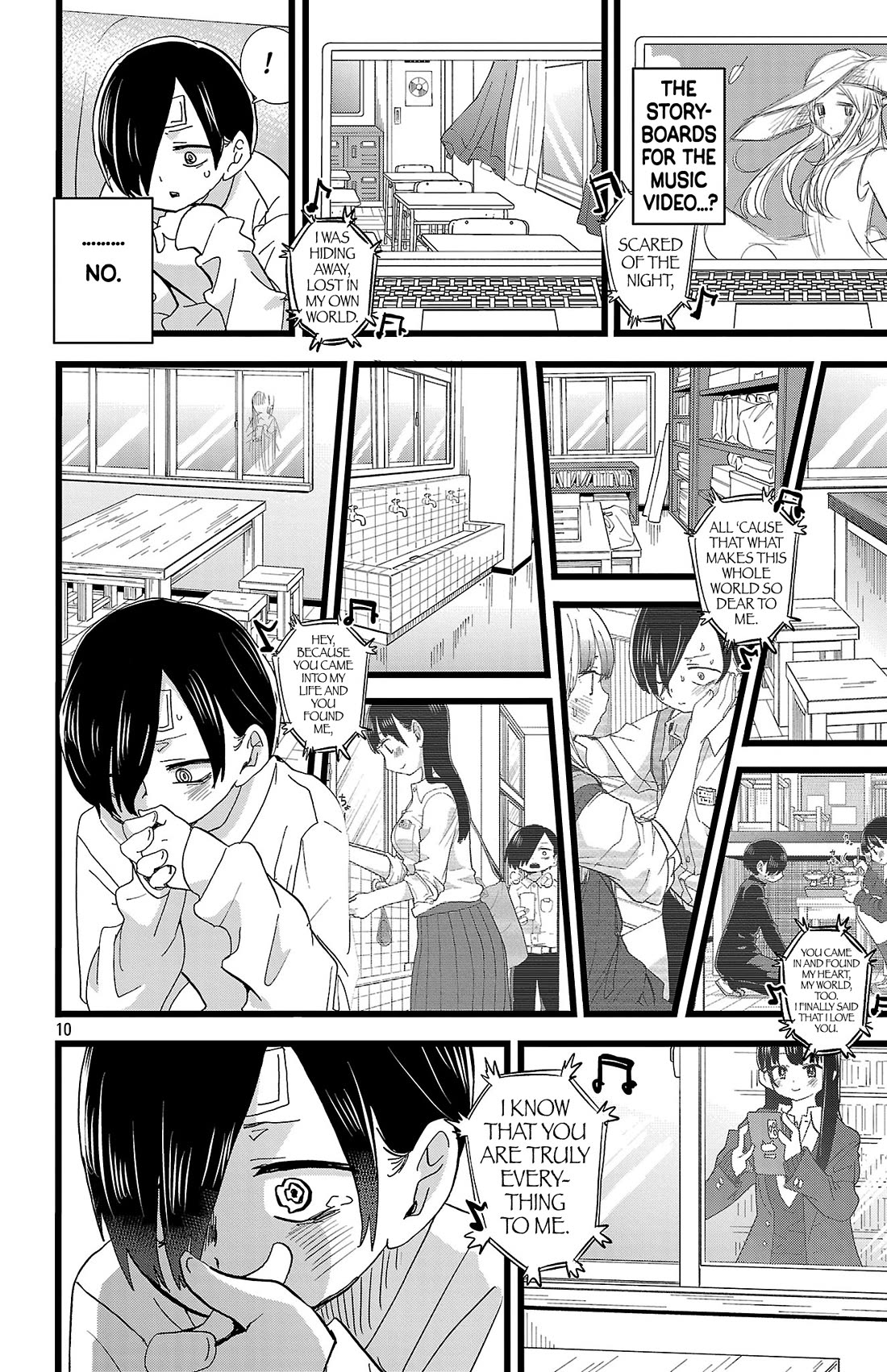 Boku no Kokoro no Yabai Yatsu chapter 182 page 11