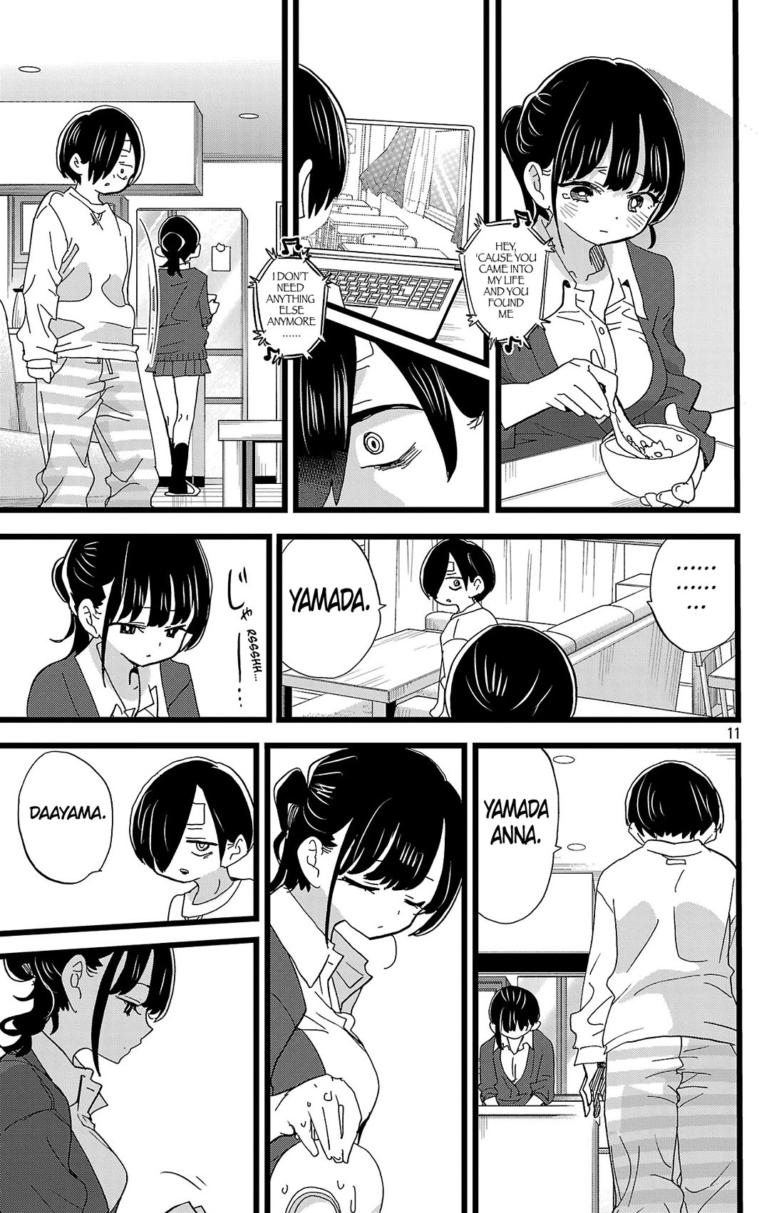 Boku no Kokoro no Yabai Yatsu chapter 182 page 12