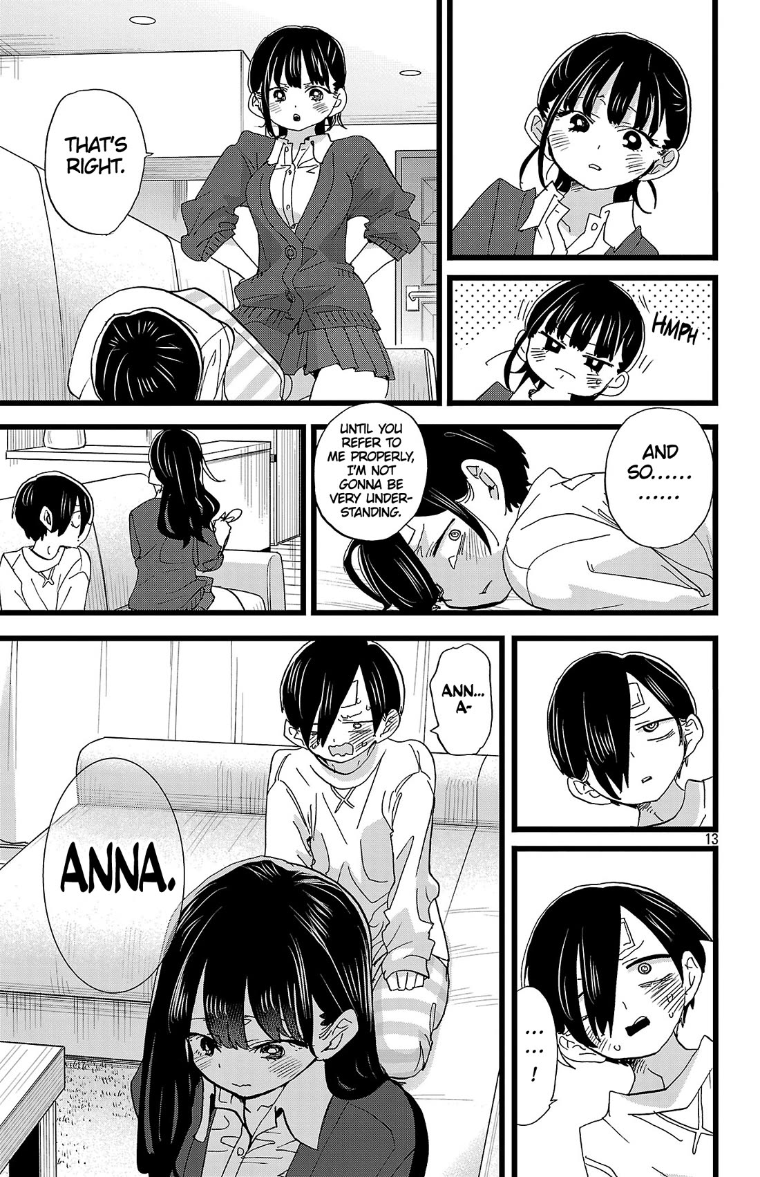 Boku no Kokoro no Yabai Yatsu chapter 182 page 14