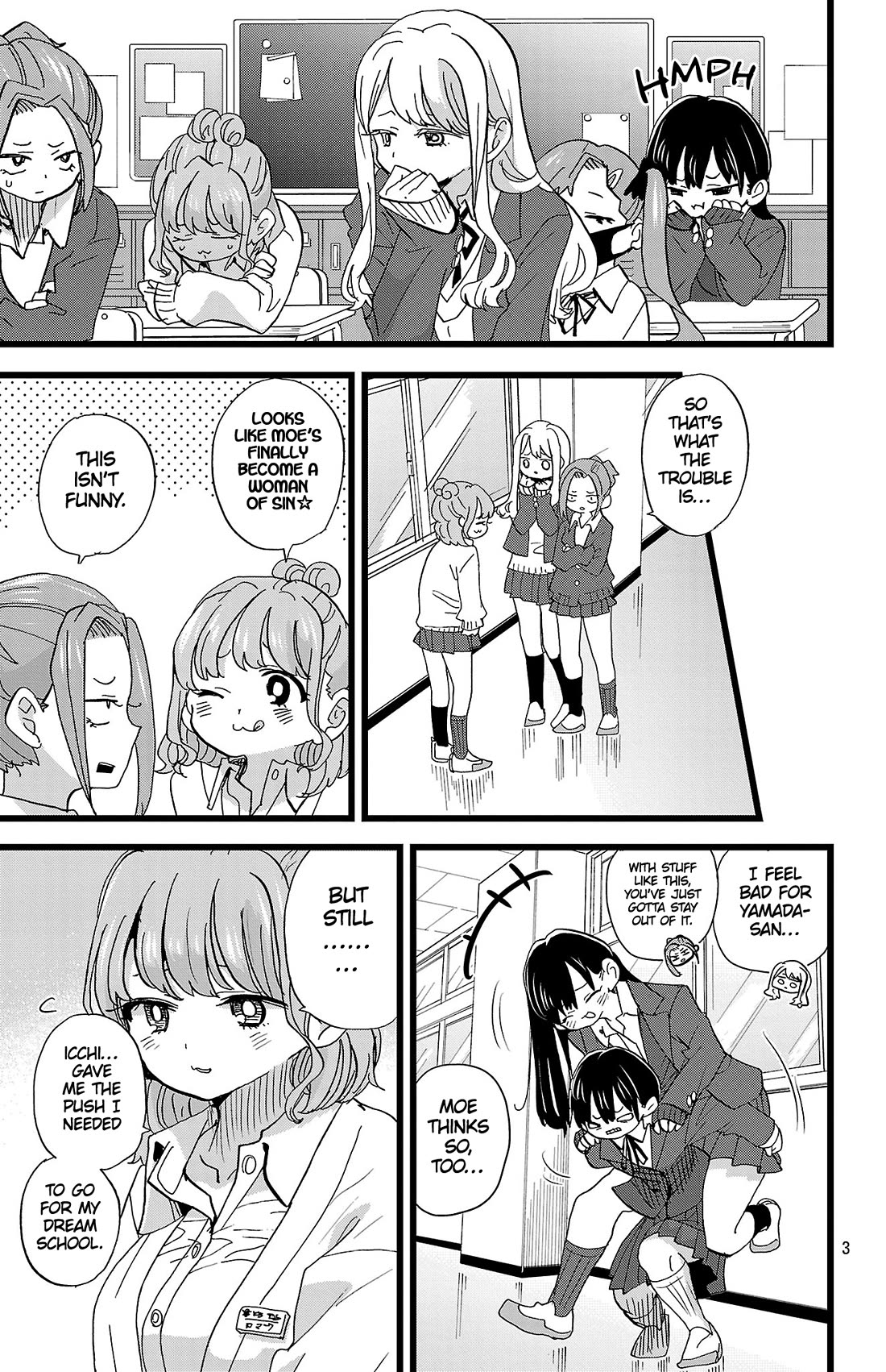 Boku no Kokoro no Yabai Yatsu chapter 182 page 4