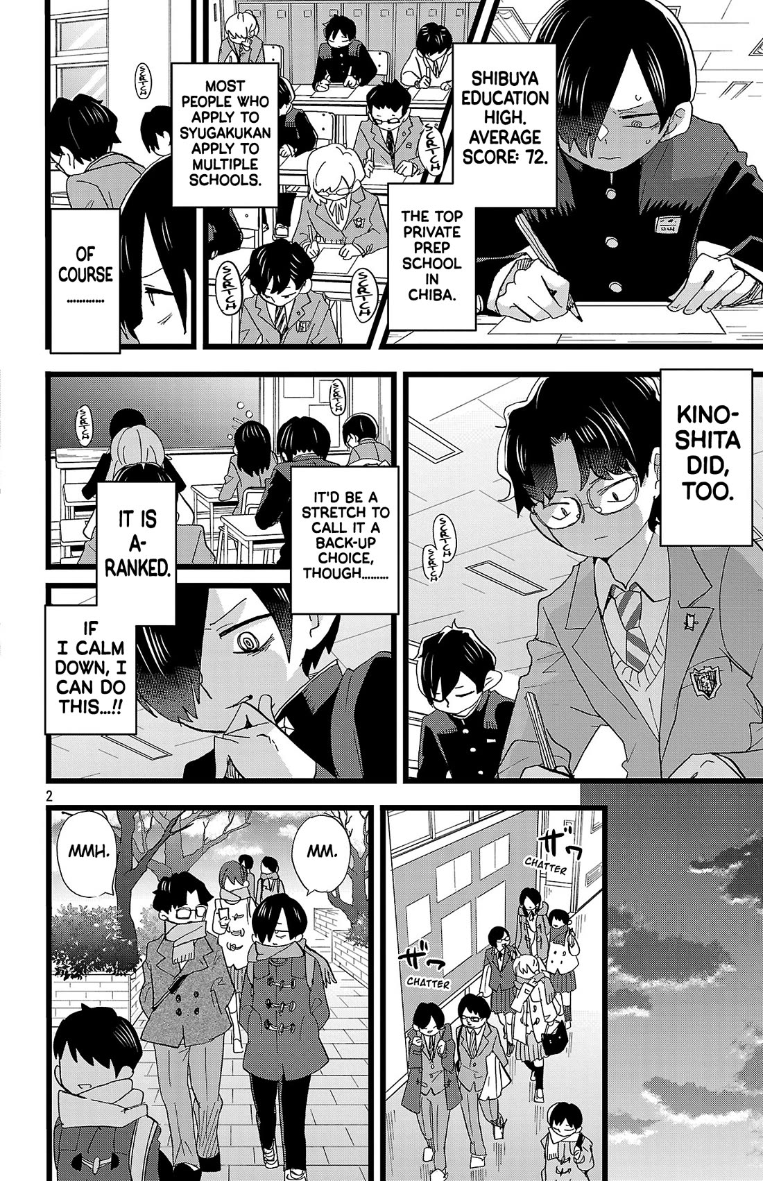 Boku no Kokoro no Yabai Yatsu chapter 183 page 3