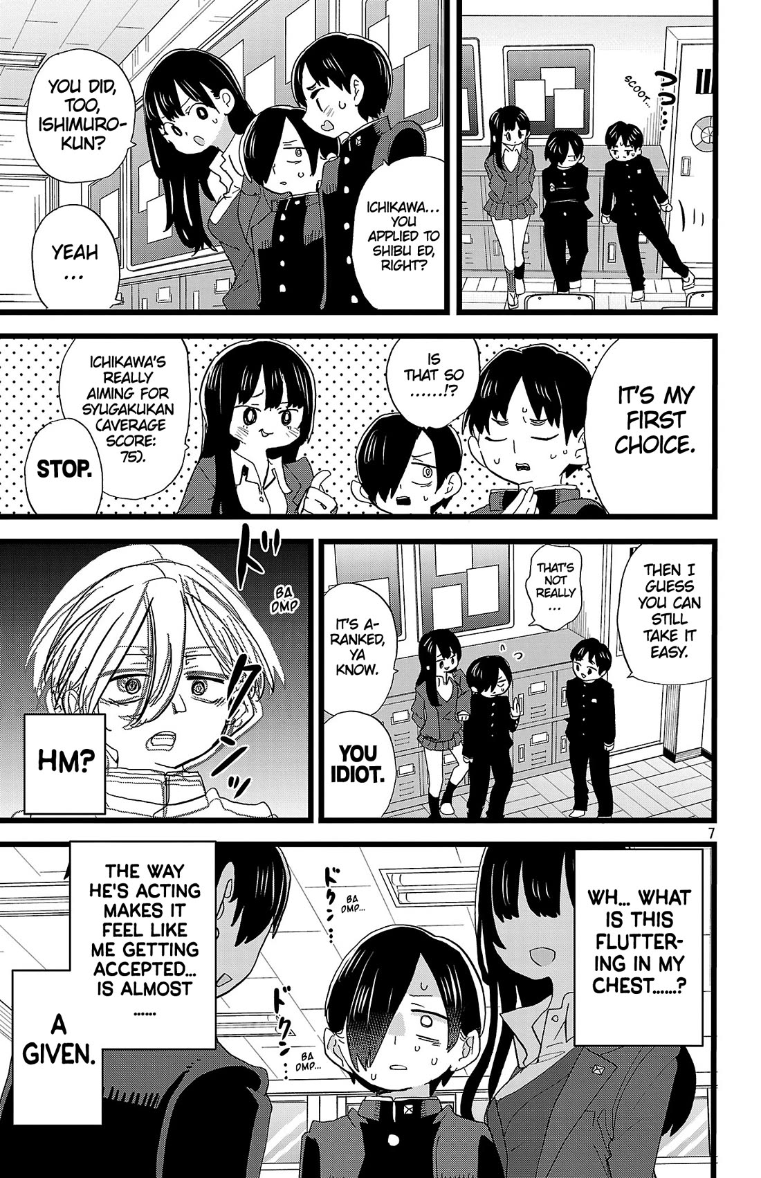 Boku no Kokoro no Yabai Yatsu chapter 183 page 8