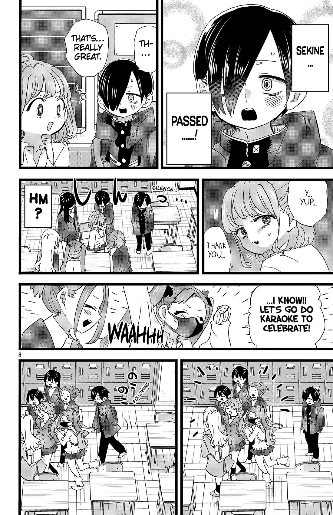 Boku no Kokoro no Yabai Yatsu chapter 184 page 9
