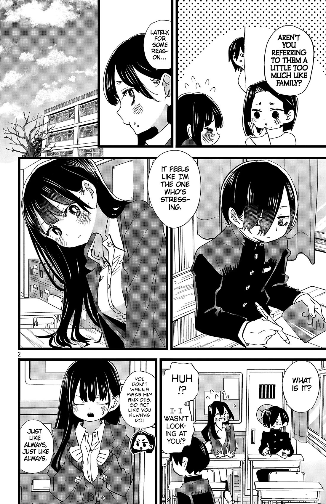 Boku no Kokoro no Yabai Yatsu chapter 186 page 3