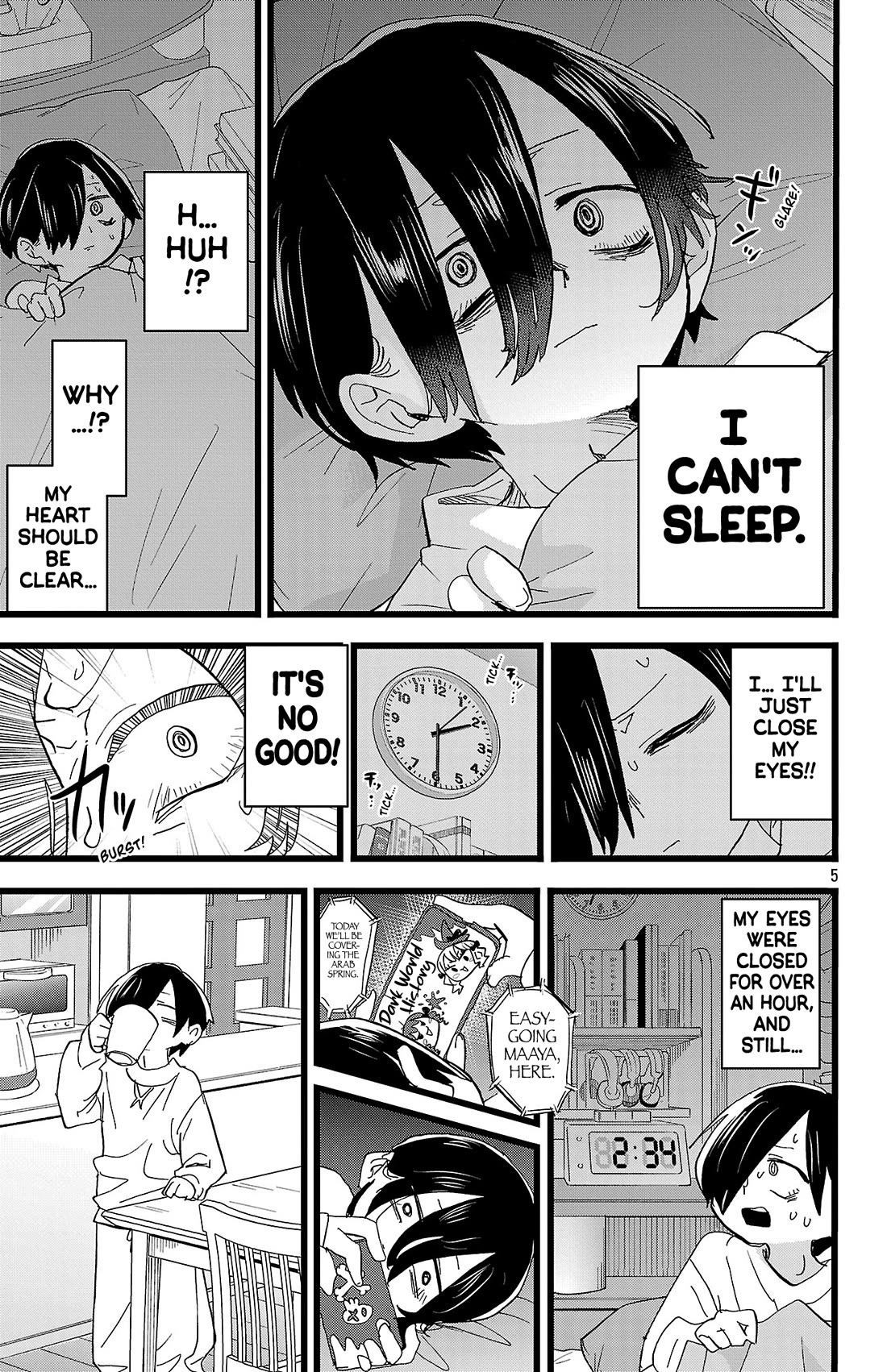 Boku no Kokoro no Yabai Yatsu chapter 187 page 5
