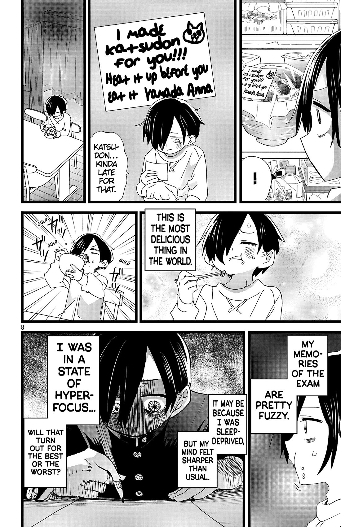 Boku no Kokoro no Yabai Yatsu chapter 189 page 9
