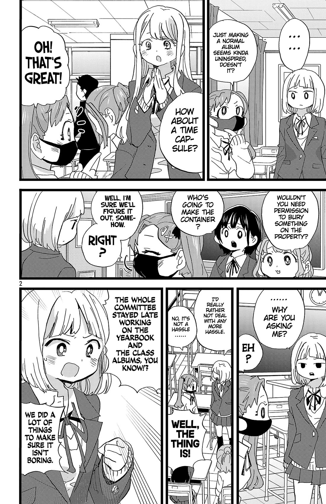 Boku no Kokoro no Yabai Yatsu chapter 192 page 3