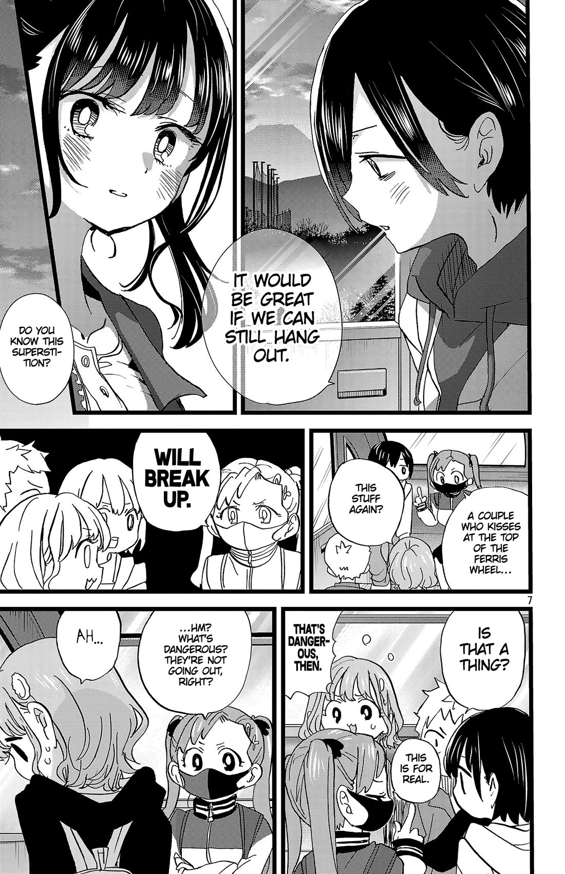 Boku no Kokoro no Yabai Yatsu chapter 195 page 8