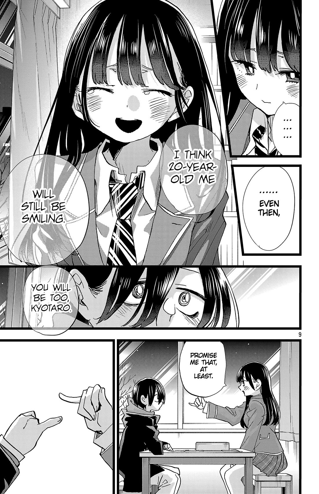 Boku no Kokoro no Yabai Yatsu chapter 196 page 10