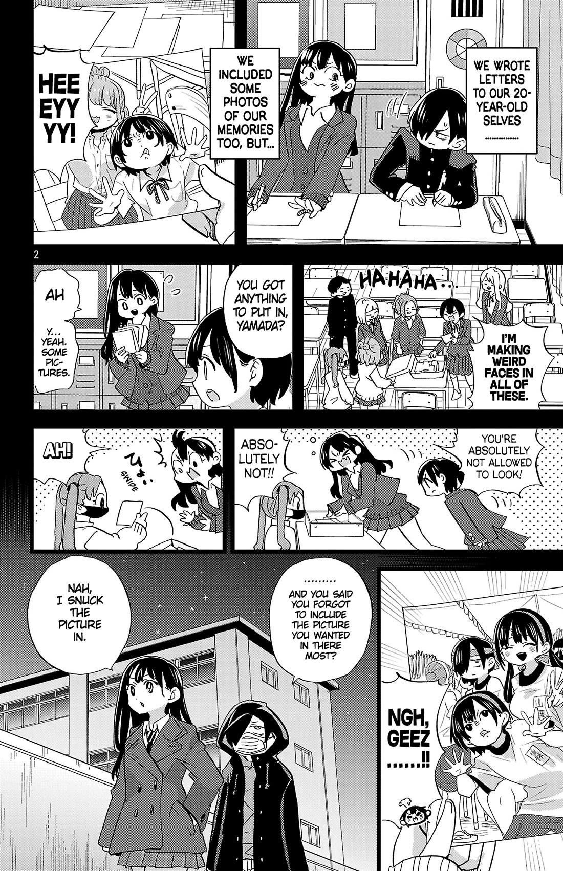 Boku no Kokoro no Yabai Yatsu chapter 196 page 3